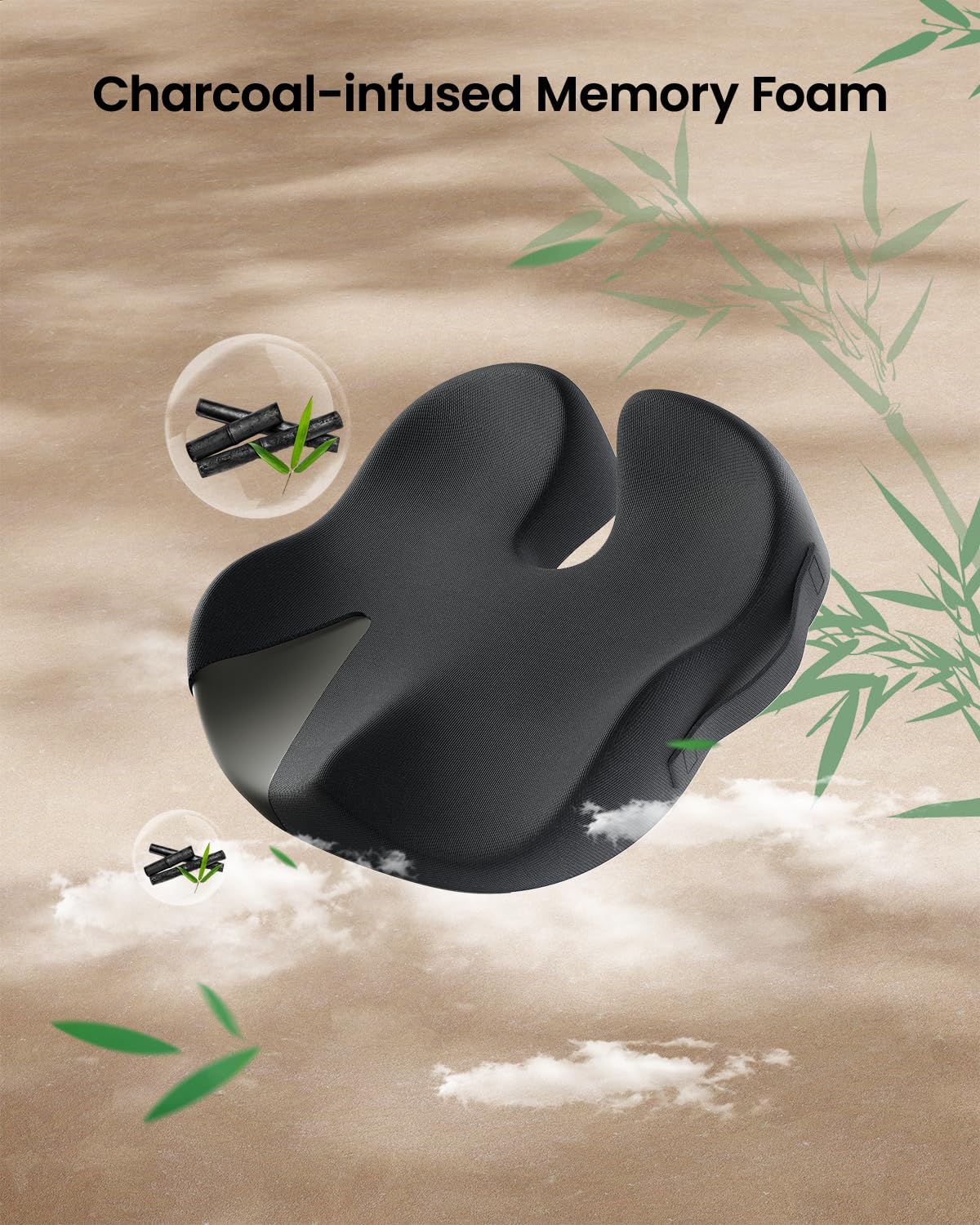 SC Butterfly Cushion Black