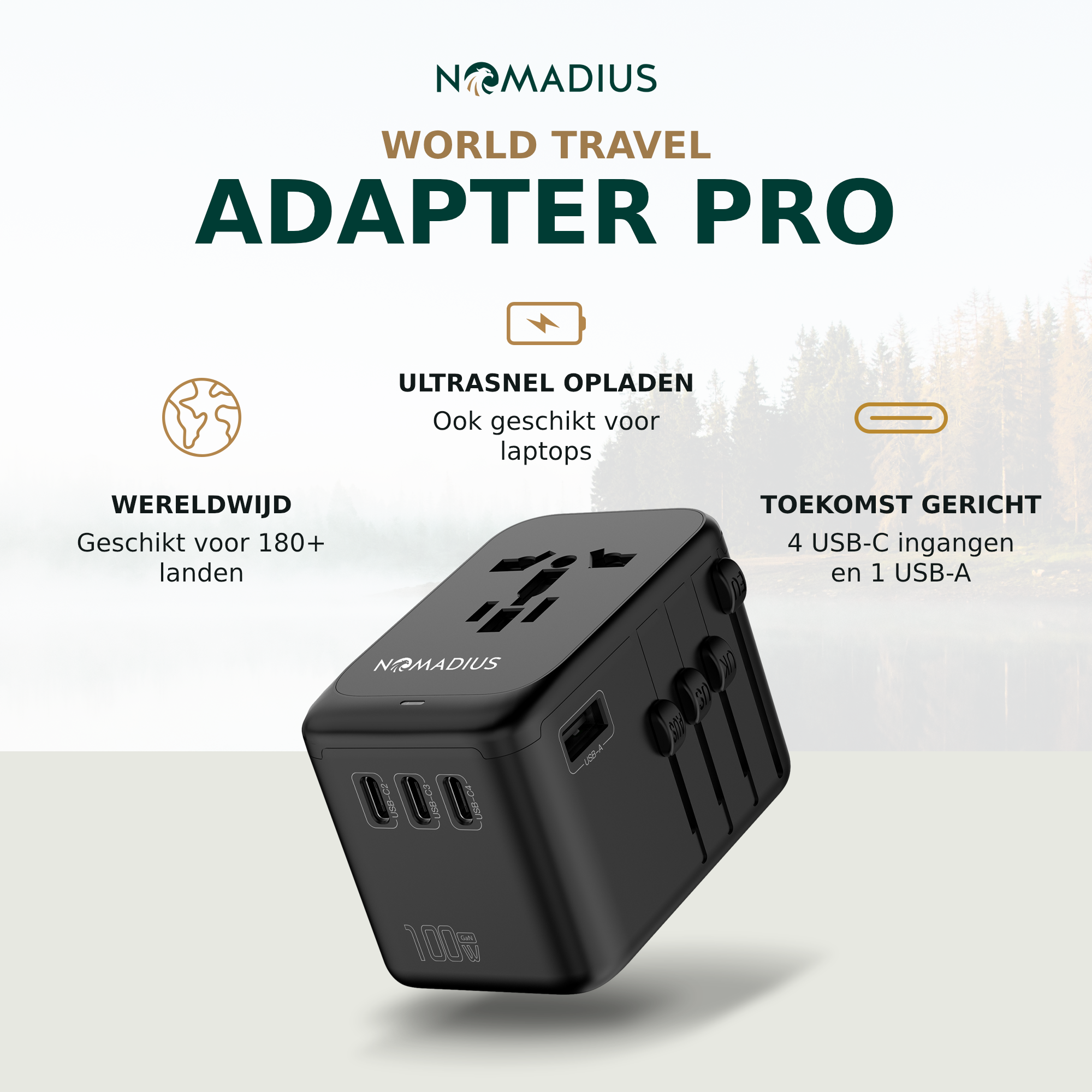 World Travel Adapter PRO