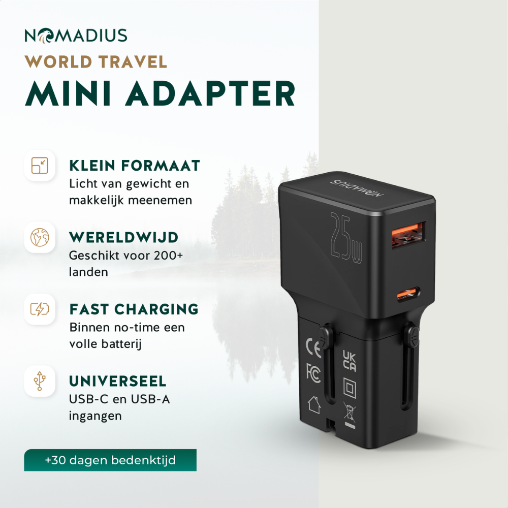 Mini World Travel Adapter