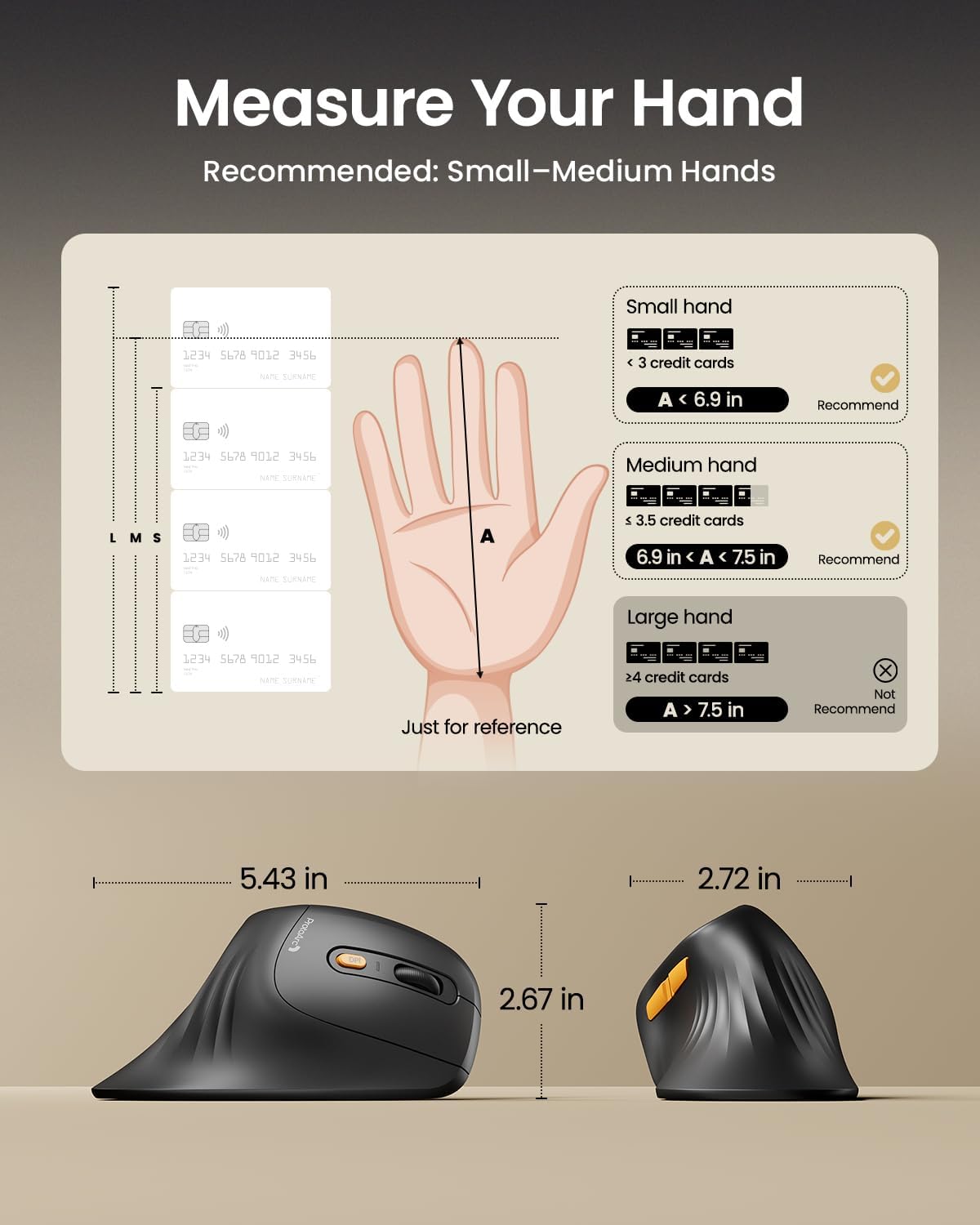 EM11 NL Mouse Black