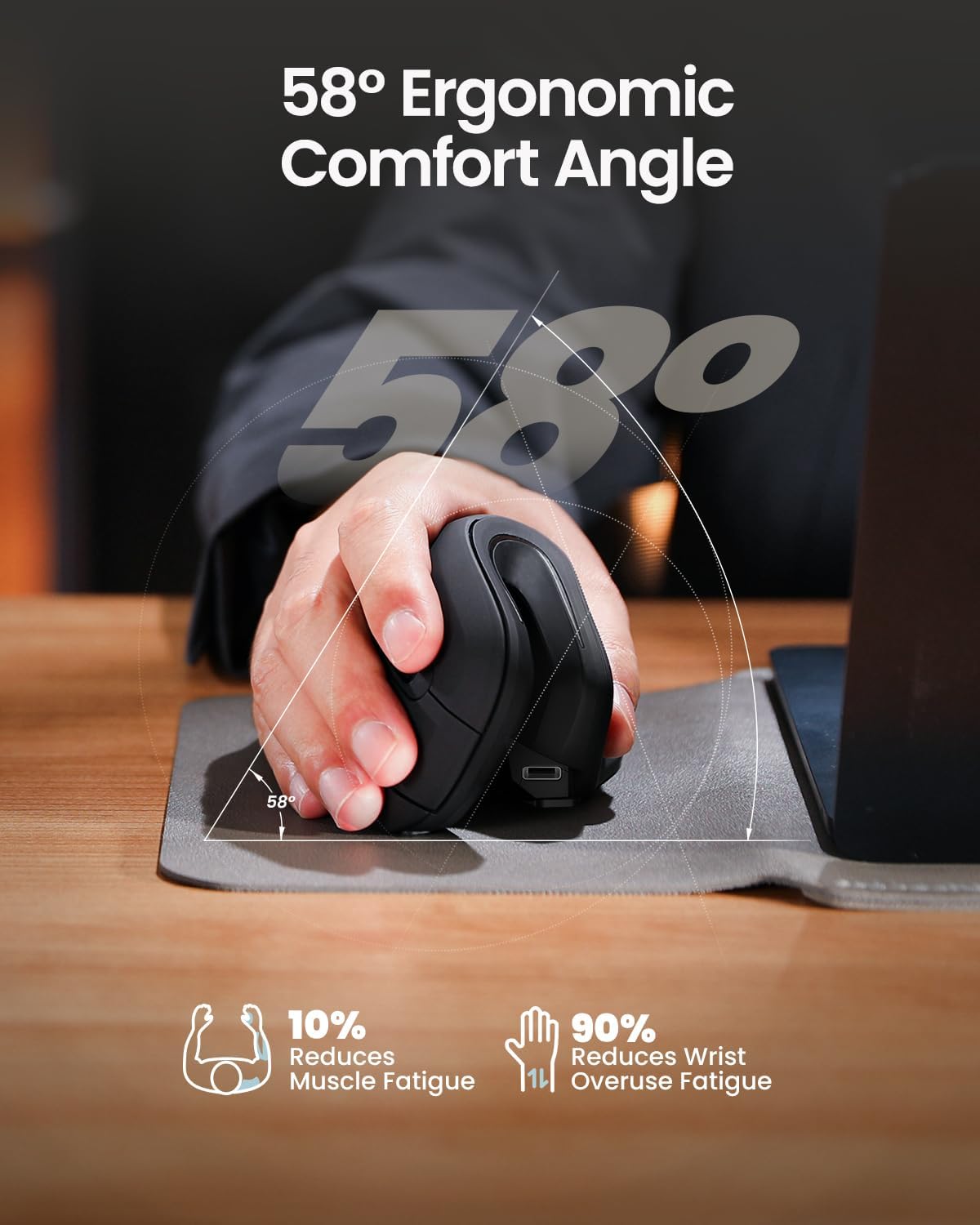 EM11 NL Mouse Black
